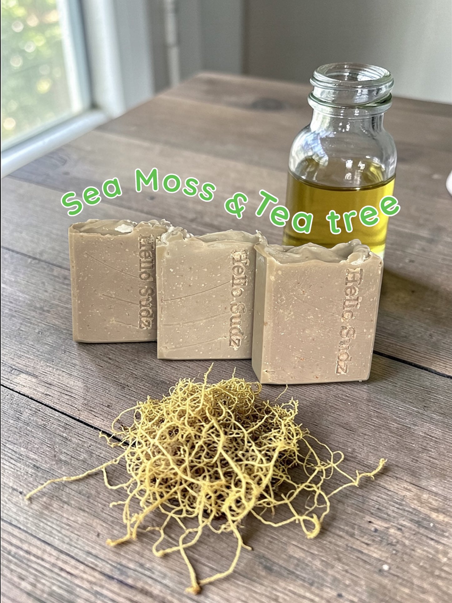 Sea Moss & Tea Tree | Purify. Refresh. Restore.