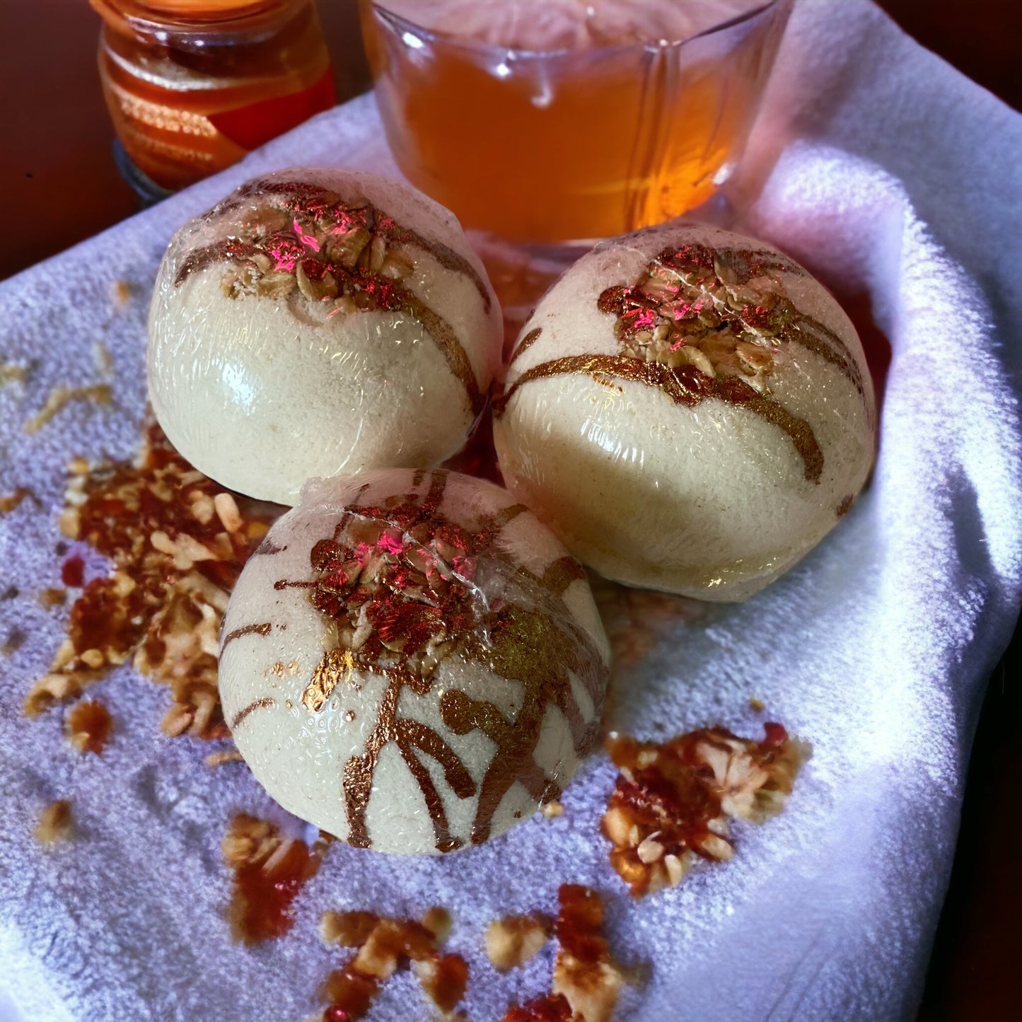 Oats Goats and Honey Bath BathBomb